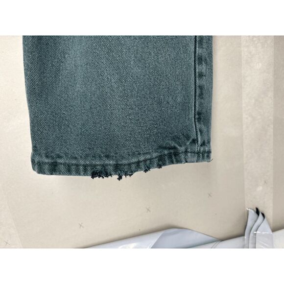 Vintage Wrangler Made In USA 936KMT Dark Green Jeans Size 34x29 Western 80/90s - Picture 2 of 13